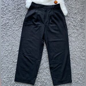 Club Monaco Wool Black Pants